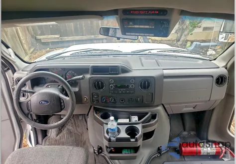 2015 Ford Econoline E450 Super Duty Cutaway Van from USA, damaged, VIN 1FDFE4FS3FDA28027